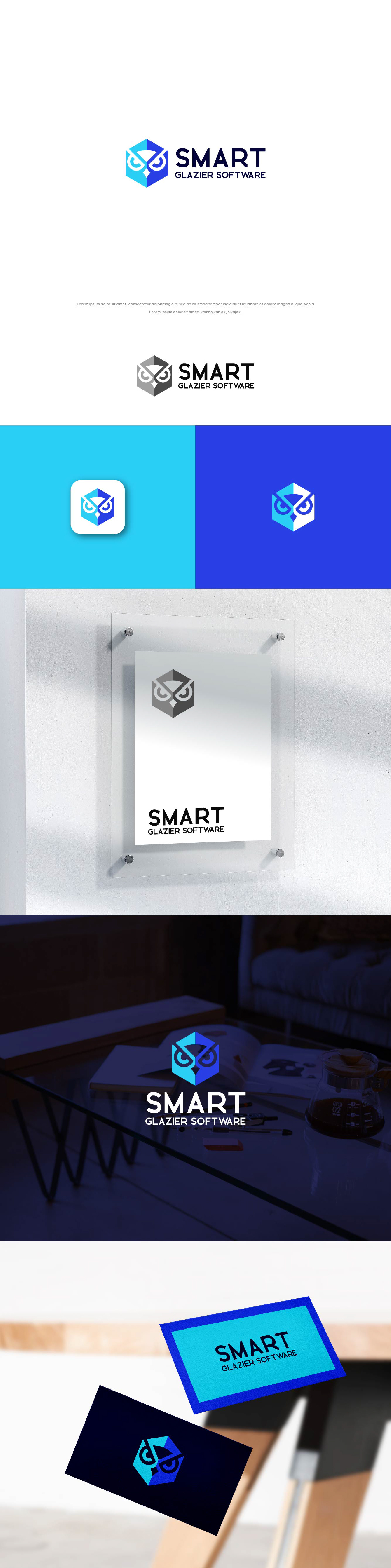 Diseño de Logo por bestdesignzzz para Smart Glazier Software | Diseño #30657357