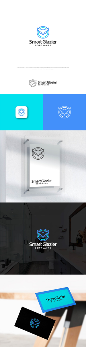 Logo Design by bestdesignzzz for Smart Glazier Software | Design: #30657358
