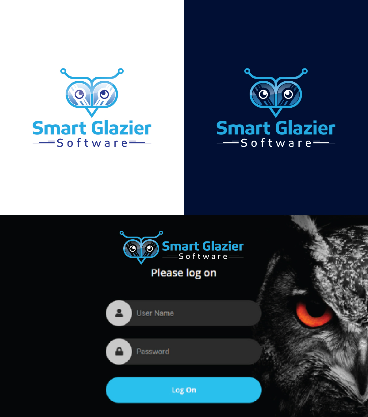 Diseño de Logo por Deziners Zone para Smart Glazier Software | Diseño #30638122