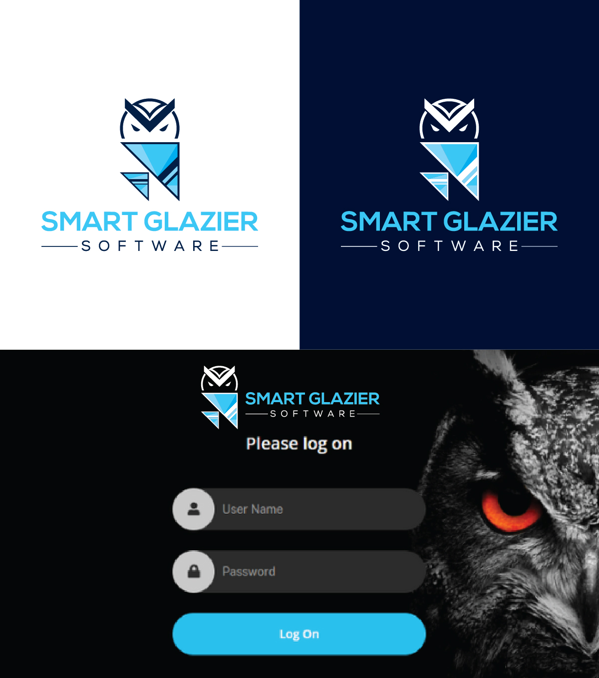 Logo Design by Deziners Zone for Smart Glazier Software | Design #30638123