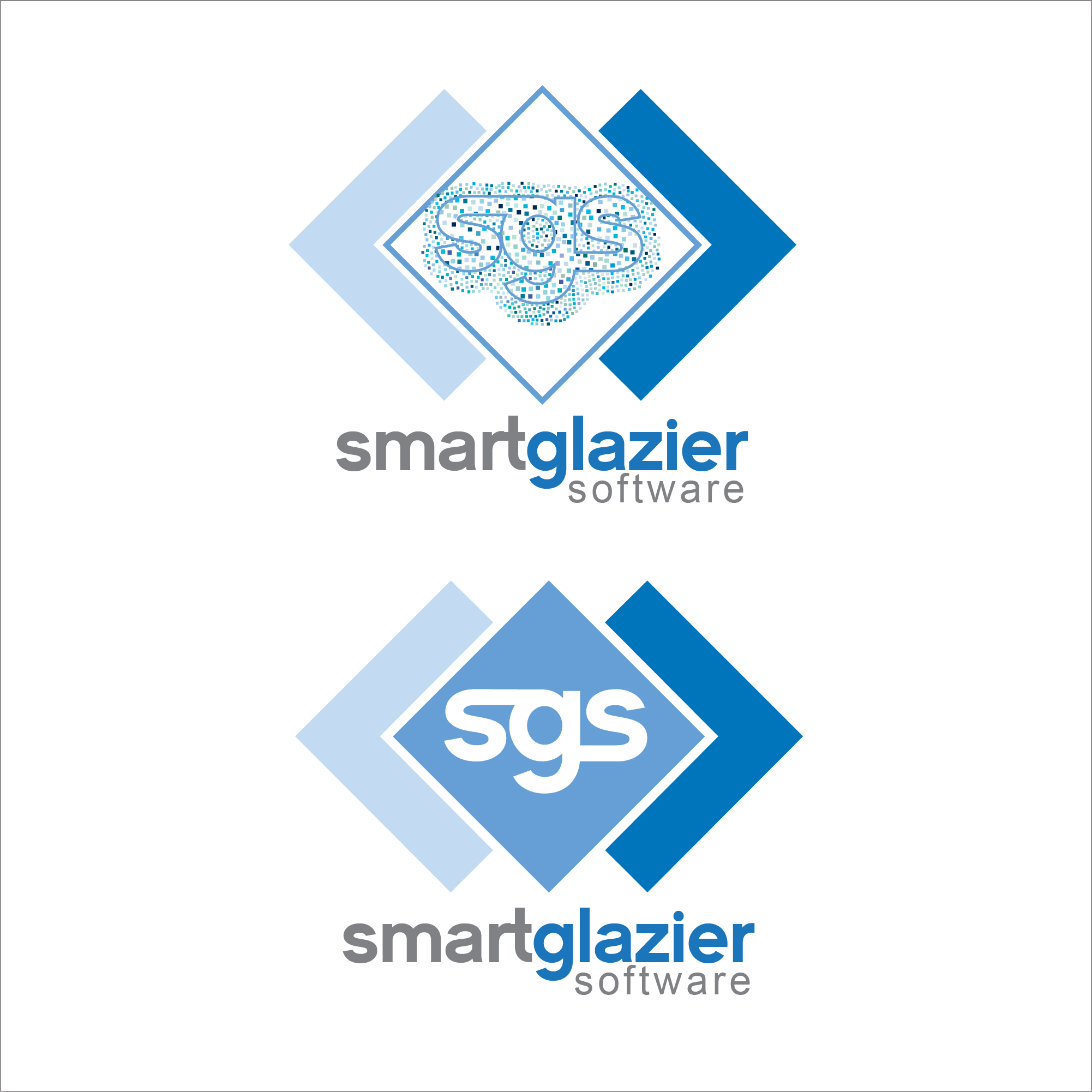 Logo Design by visual arts for Smart Glazier Software | Design #30644350
