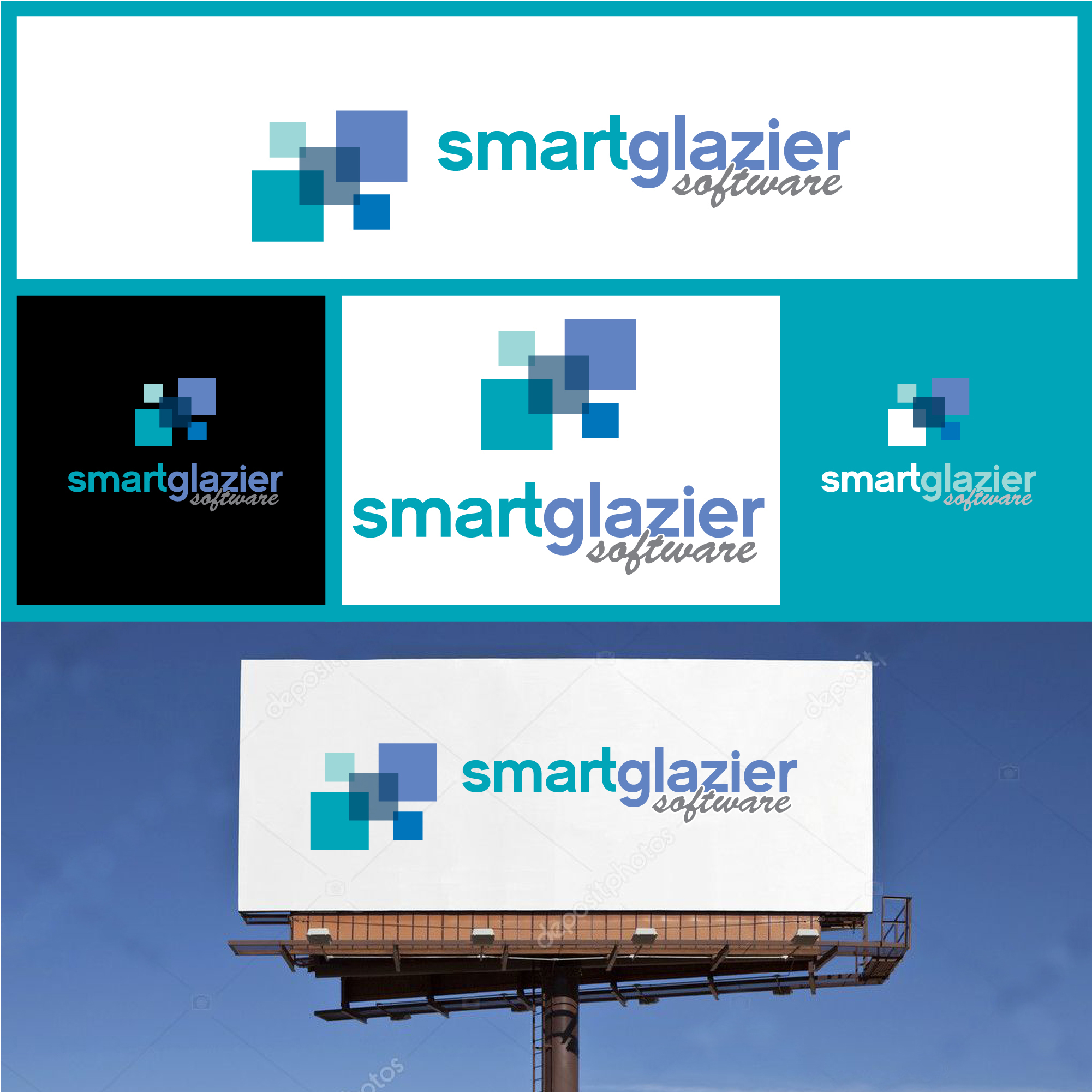 Logo Design by visual arts for Smart Glazier Software | Design #30646653