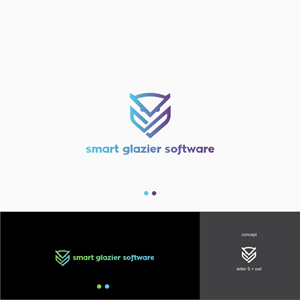 Logo-Design von gray mind für Smart Glazier Software | Design: #30648417