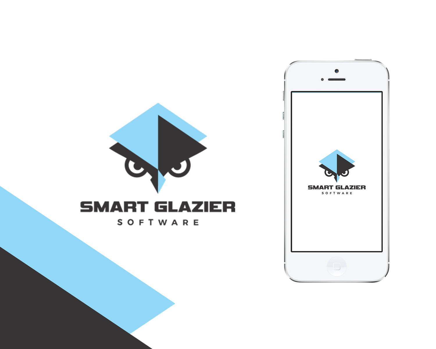 Logo Design by Djamdesign for Smart Glazier Software | Design #30635646