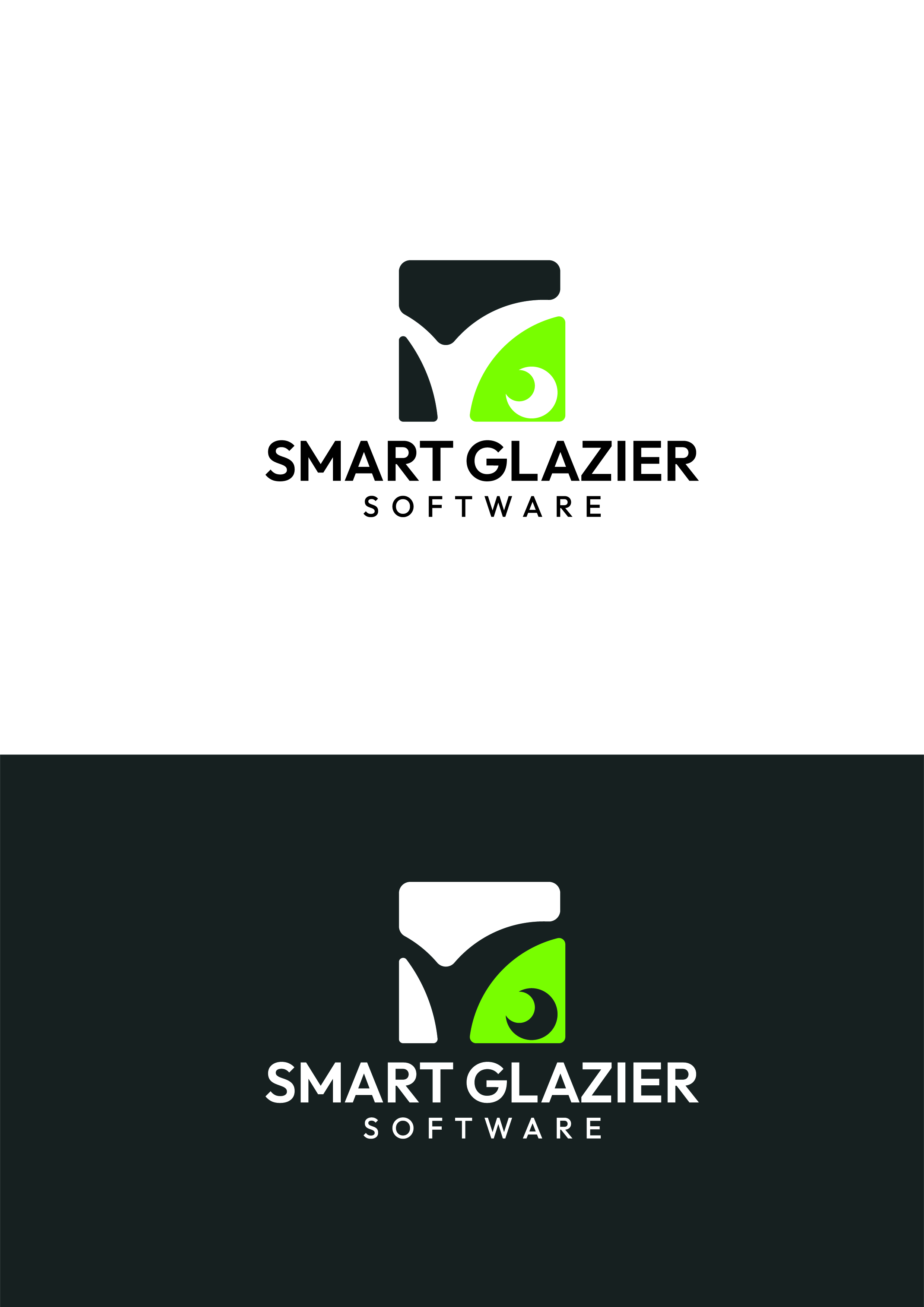 Logo Design by M. Farrukh for Smart Glazier Software | Design #30636083