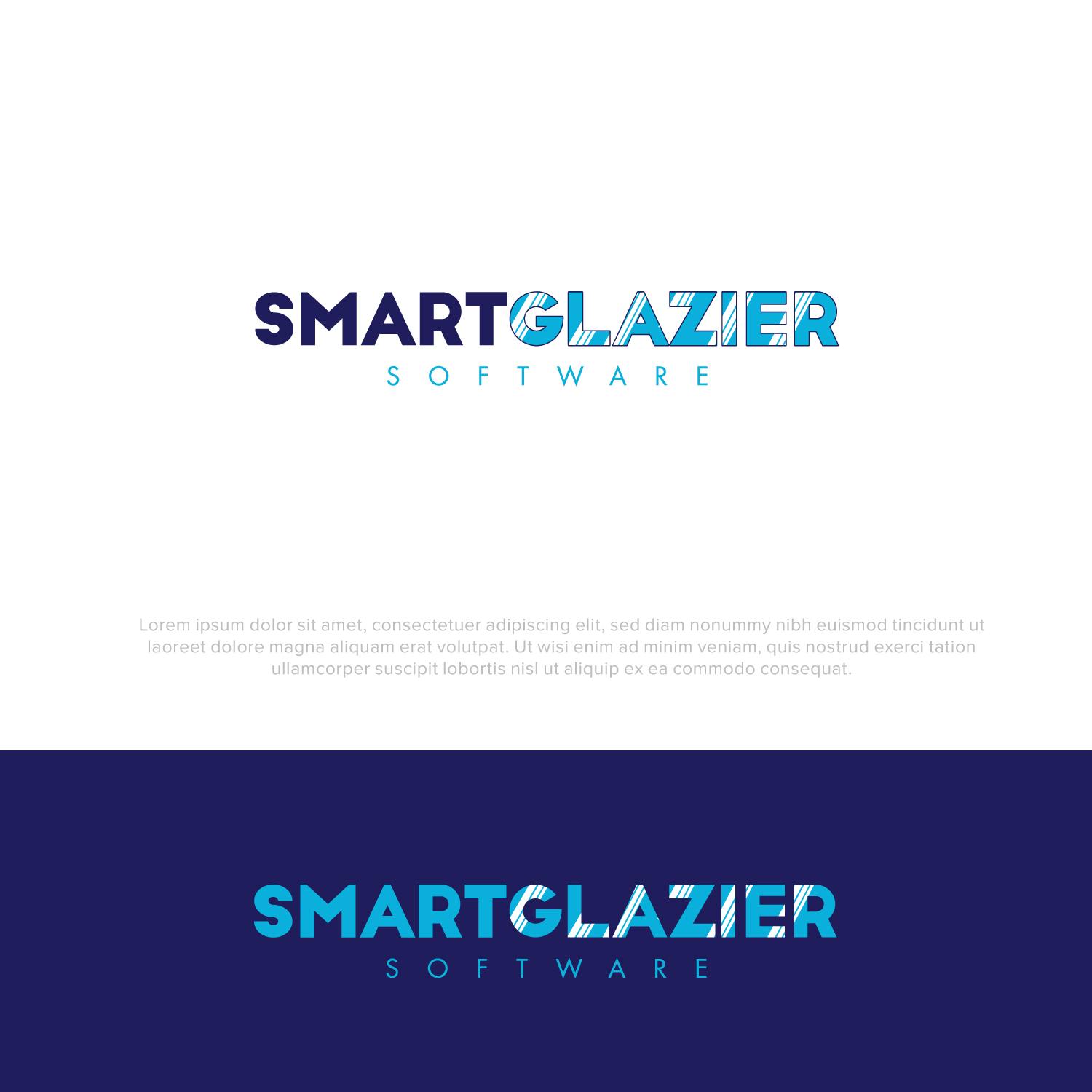 Diseño de Logo por Maxo-Biz para Smart Glazier Software | Diseño #30637709