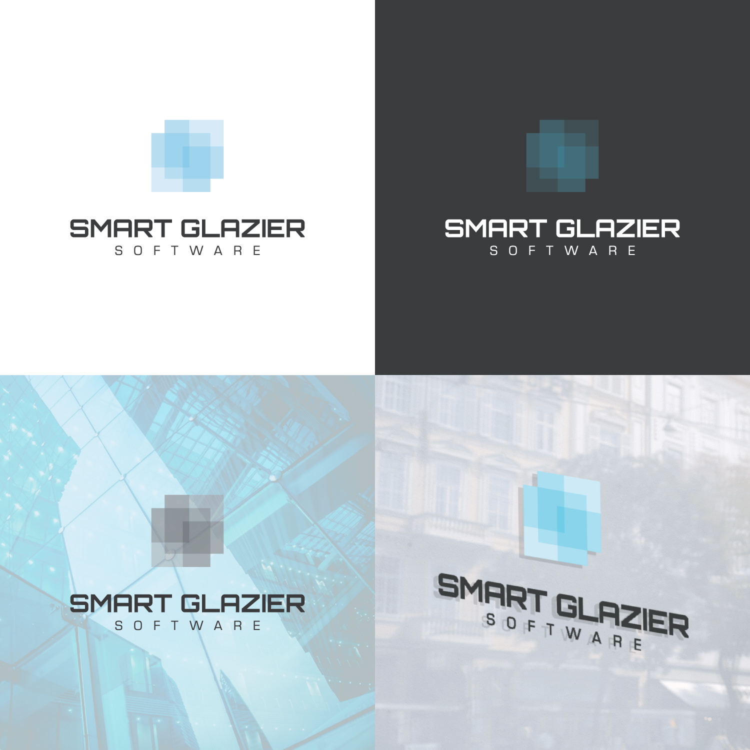 Logo Design by Maxo-Biz for Smart Glazier Software | Design #30637711