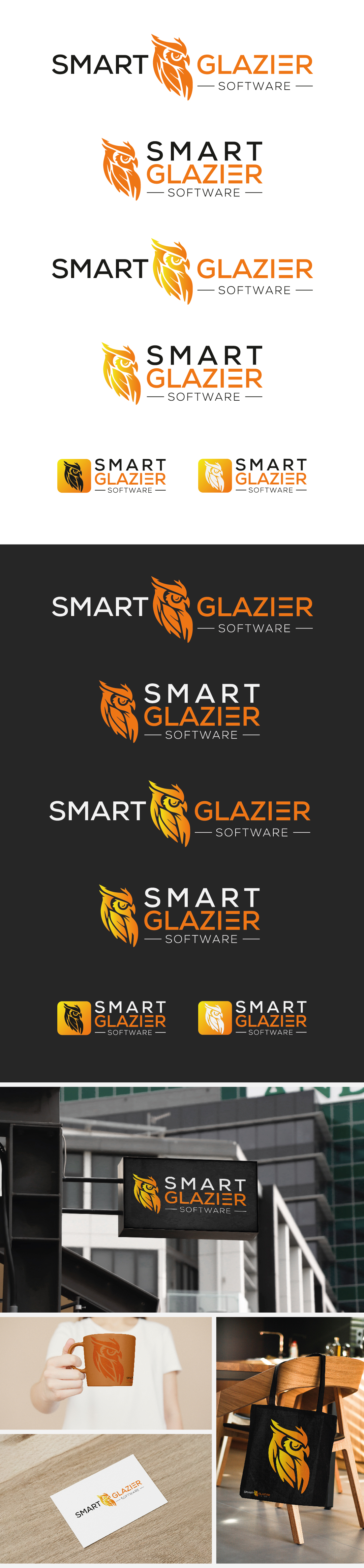 Logo-Design von Kore Branding für Smart Glazier Software | Design: #30719698