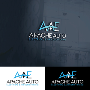 Diseño de Logo por StromDesignHub para Apache Auto Electrical & Air Conditioning  | Diseño #30638198