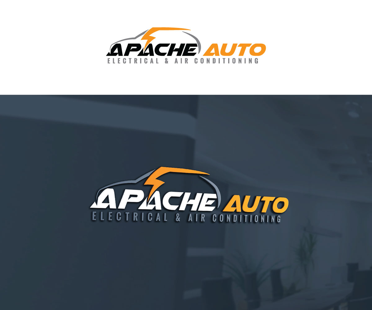 Logo Design by Srk pix!14 for Apache Auto Electrical & Air Conditioning  | Design #30649963