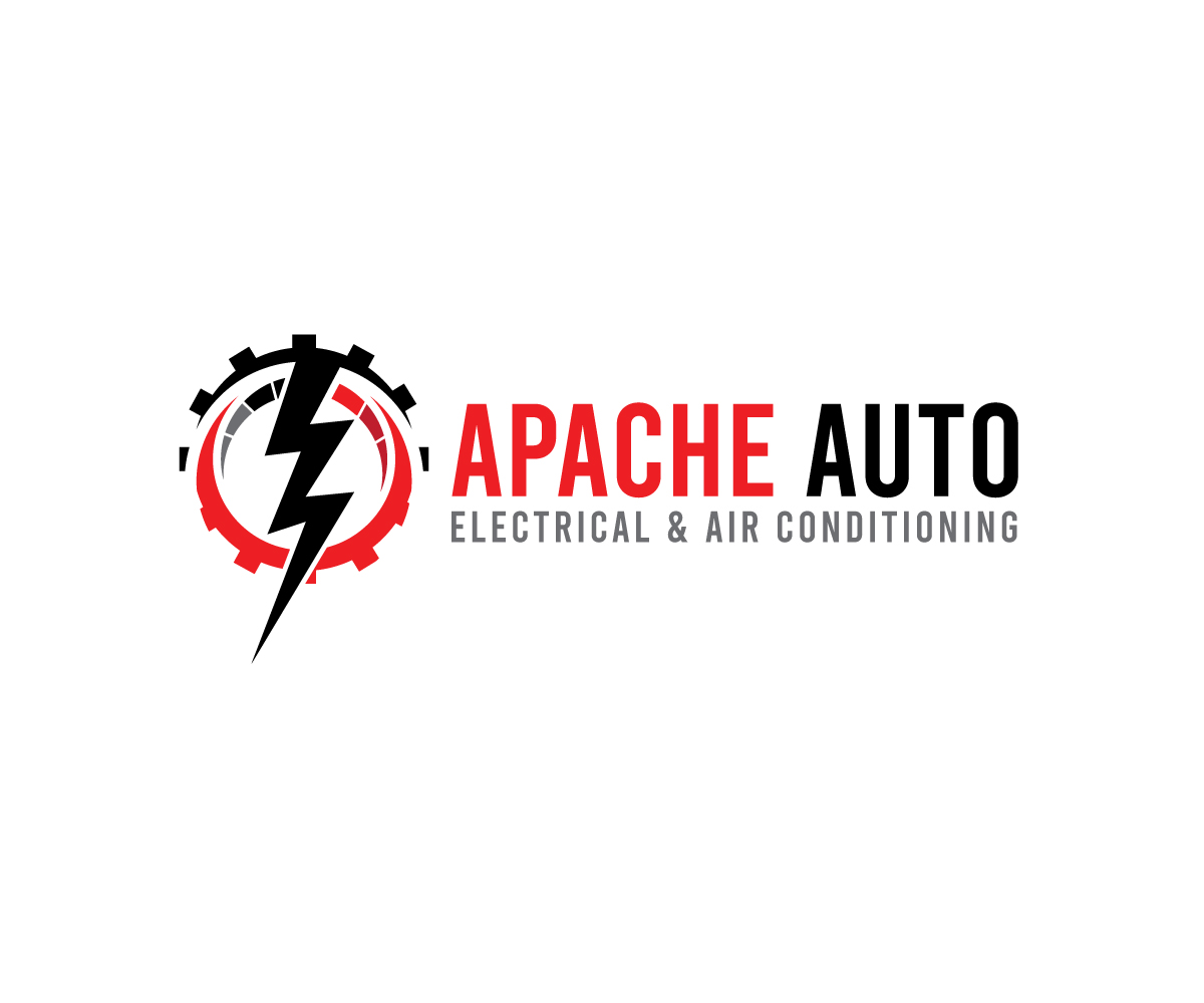 Logo Design by Paint-Tools for Apache Auto Electrical & Air Conditioning  | Design #30637561