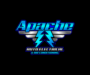 Logo Design by Paint-Tools for Apache Auto Electrical & Air Conditioning  | Design: #30637562