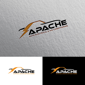 Logo Design by chris Ray for Apache Auto Electrical & Air Conditioning  | Design: #30638082