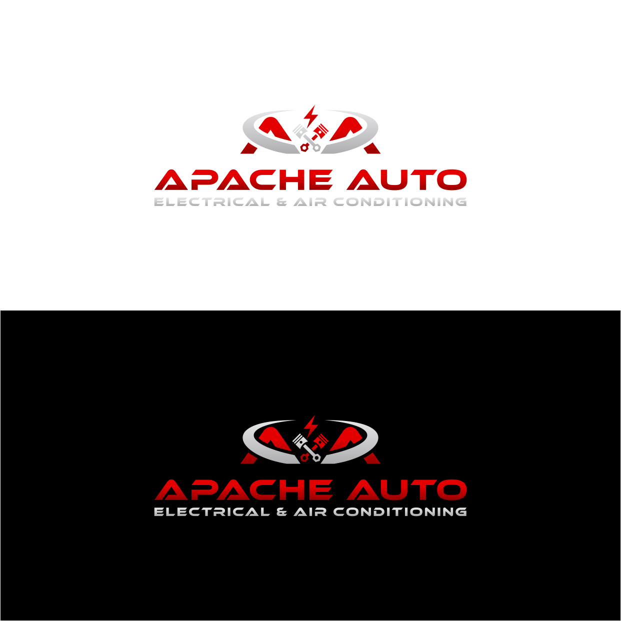 Logo Design by Kaze56 for Apache Auto Electrical & Air Conditioning  | Design #30636902