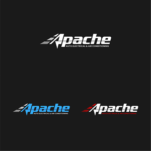 Logo Design by YNCK for Apache Auto Electrical & Air Conditioning  | Design: #30662329