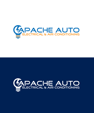 Logo Design by MHP Graphics House for Apache Auto Electrical & Air Conditioning  | Design: #30638468