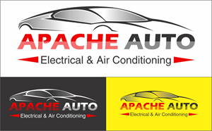 Logo Design by Pearl Jenkins for Apache Auto Electrical & Air Conditioning  | Design: #30641786