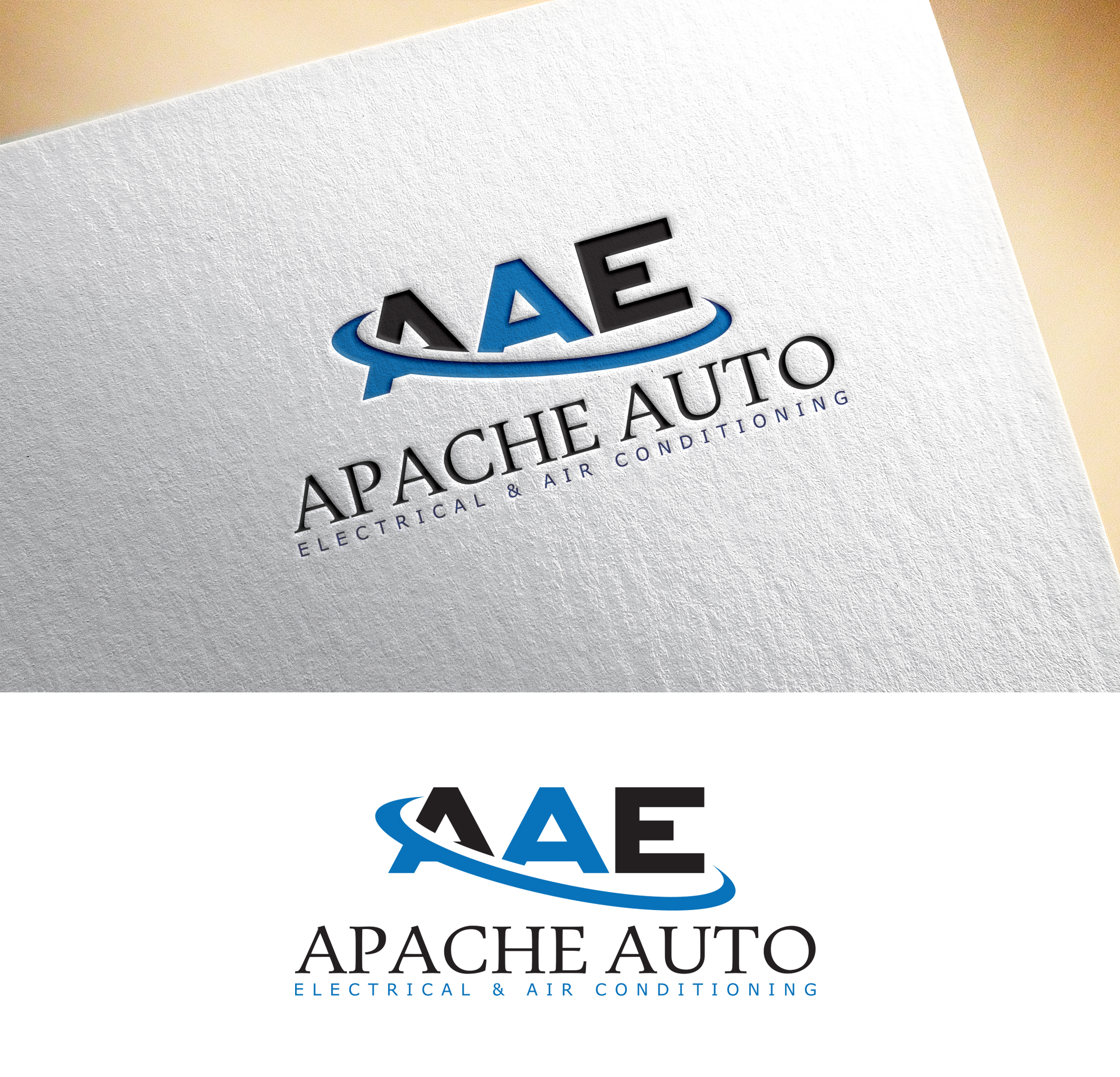 Logo-Design von Impressive Solutions für Apache Auto Electrical & Air Conditioning  | Design #30637947