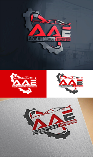 Logo Design by Imran_me for Apache Auto Electrical & Air Conditioning  | Design: #30643000