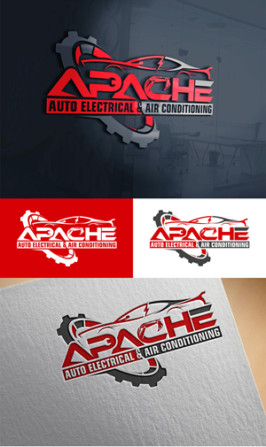Logo Design by Imran_me for Apache Auto Electrical & Air Conditioning  | Design: #30643057