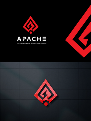 Logo Design by Abdul 20 for Apache Auto Electrical & Air Conditioning  | Design: #30643194