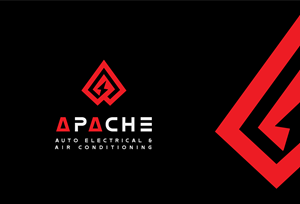 Diseño de Logo por Abdul 20 para Apache Auto Electrical & Air Conditioning  | Diseño: #30663100