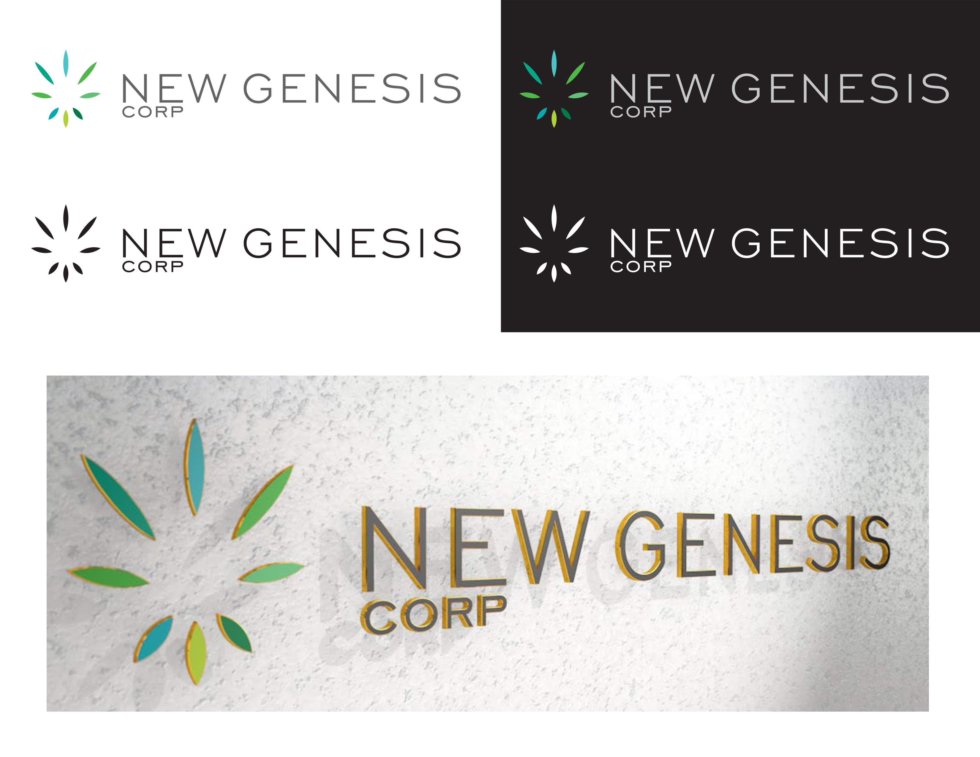Logo Design by BlueSparkSM for New Genesi Corp | Design #30663712