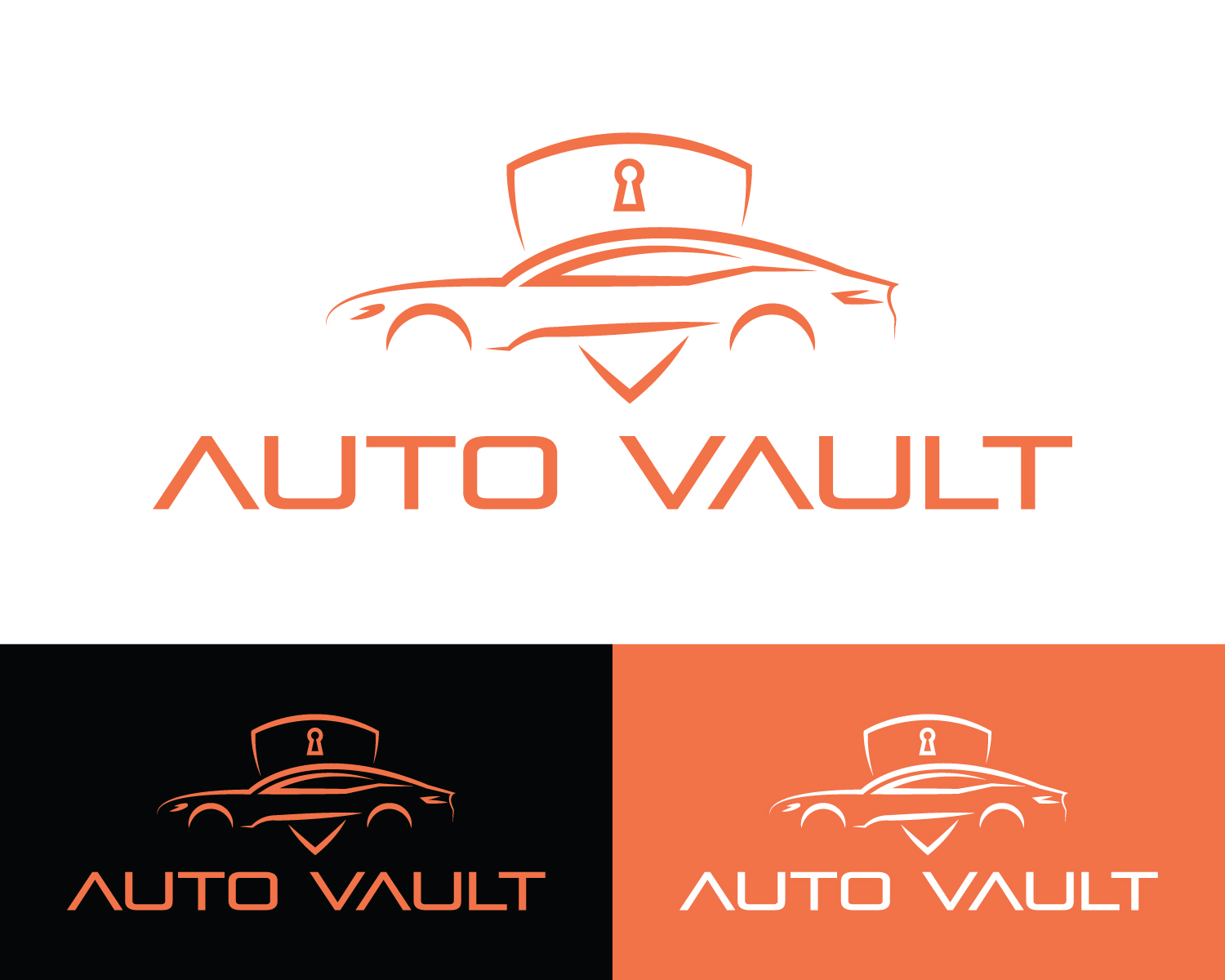Logo Design by Box Graphic for Auto Vault LLC | Design #30644910
