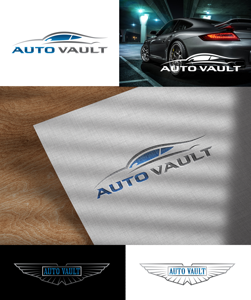 Logo Design by Rear Designer for Auto Vault LLC | Design #30646292
