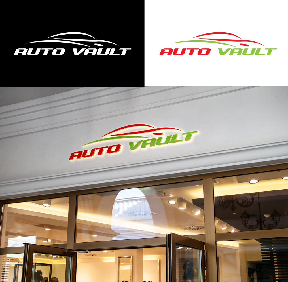 Logo Design by RA-bica for Auto Vault LLC | Design #30642816