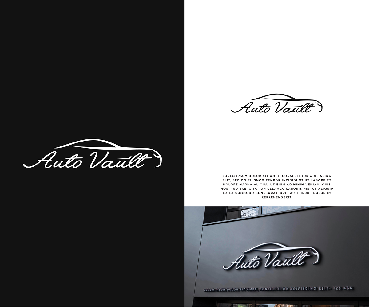 Logo Design by Admira Graphics for Auto Vault LLC | Design #30641474