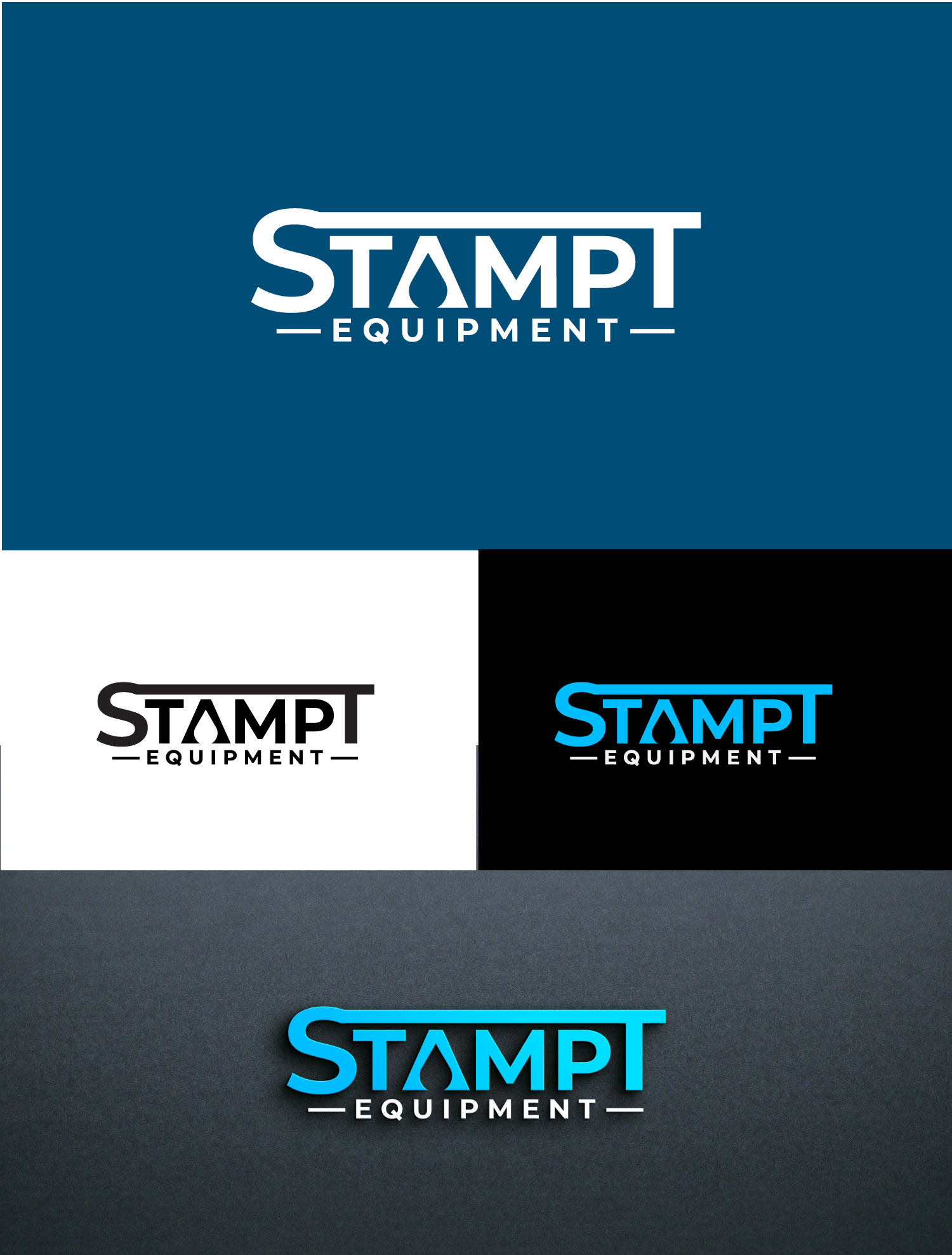 Logo Design by Mi Design1 for StampT Equipment  | Design #30641464
