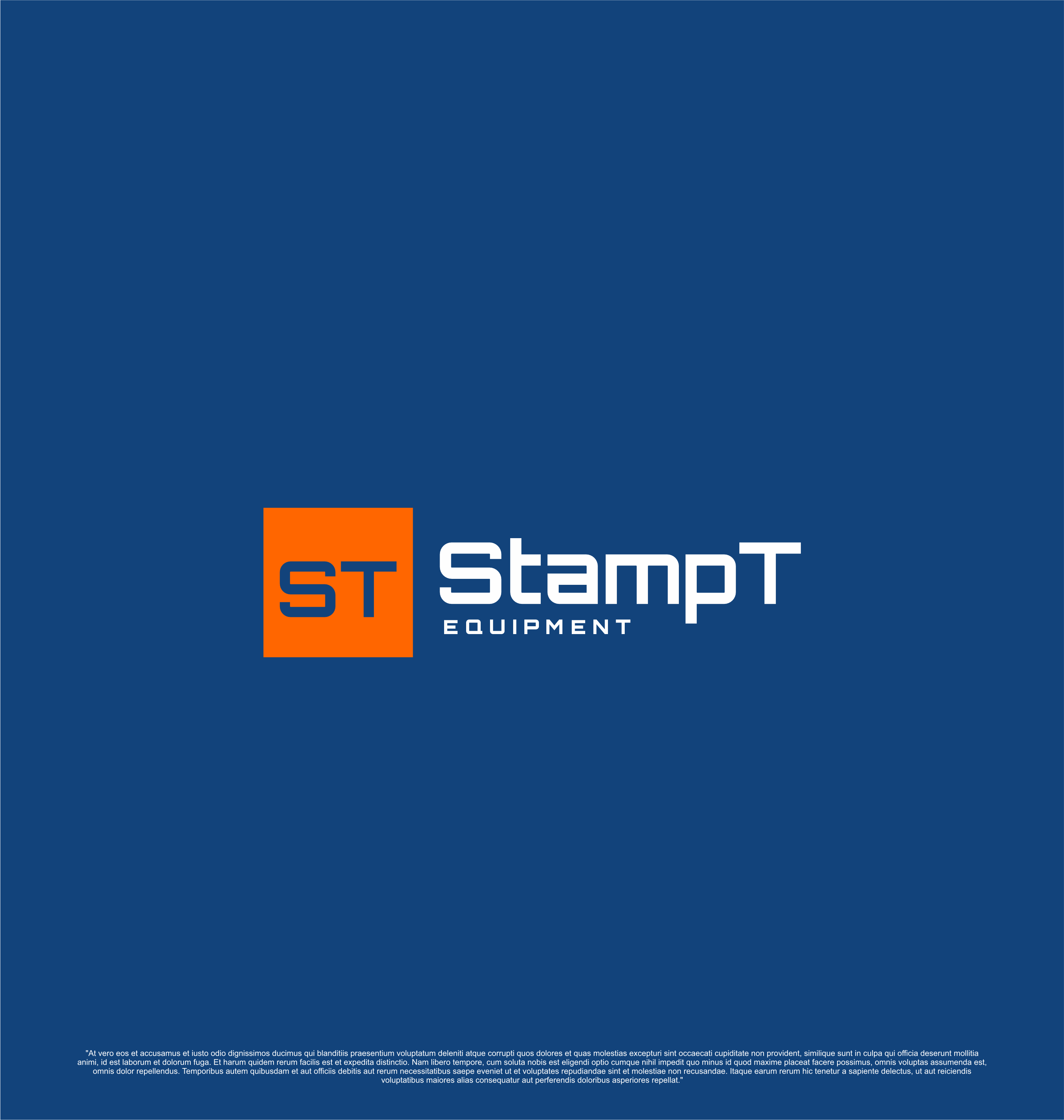 Logo Design by saesean for StampT Equipment  | Design #30644770