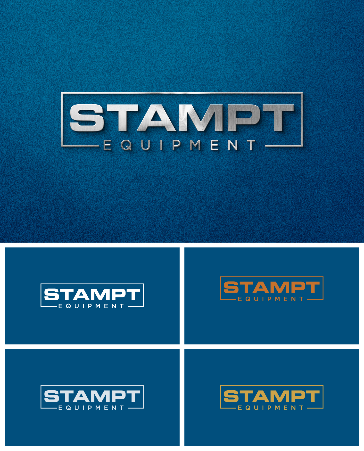 Logo Design by Deejah for StampT Equipment  | Design #30686389
