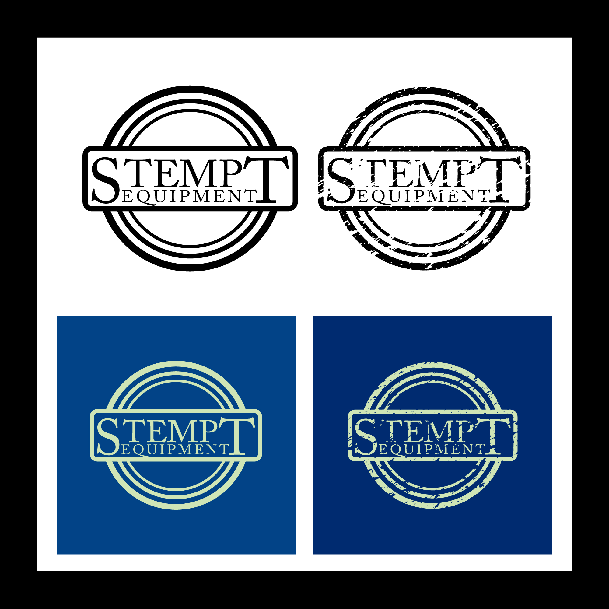 Logo Design by visual arts for StampT Equipment  | Design #30664624