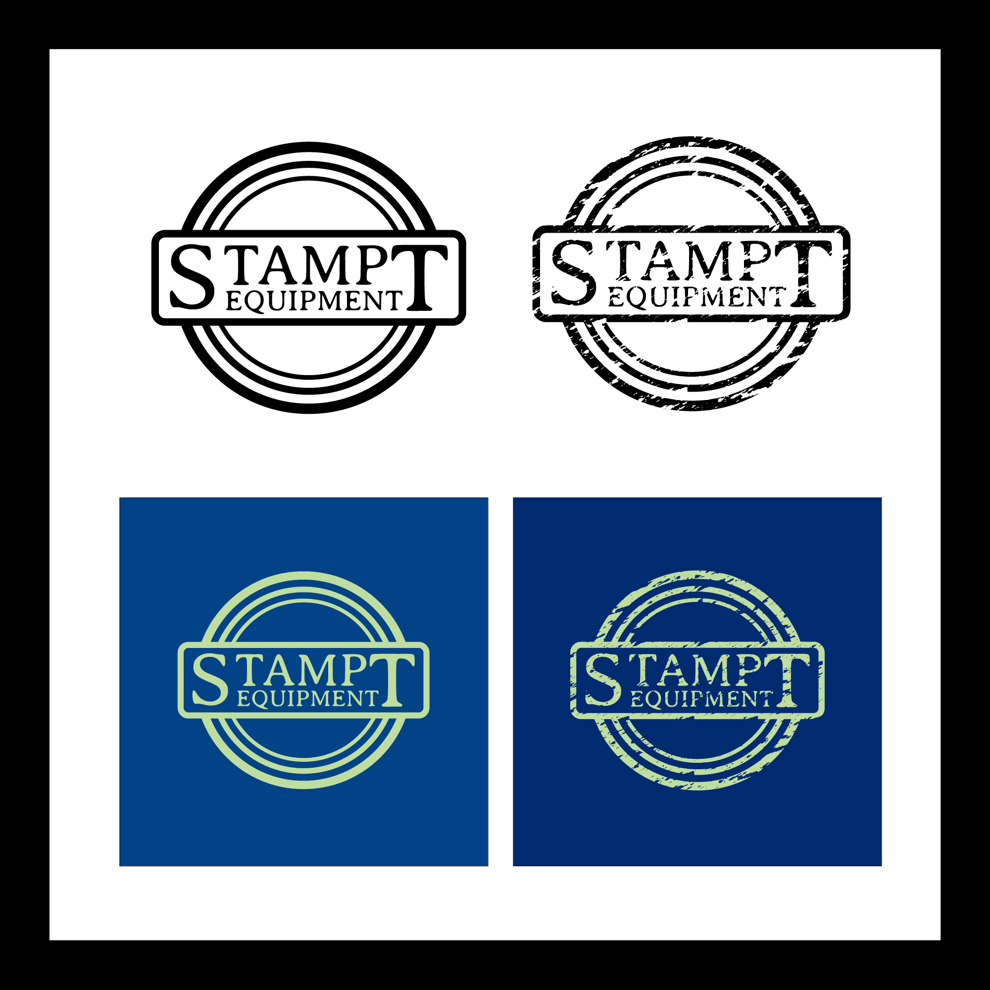 Logo Design by visual arts for StampT Equipment  | Design #30667697