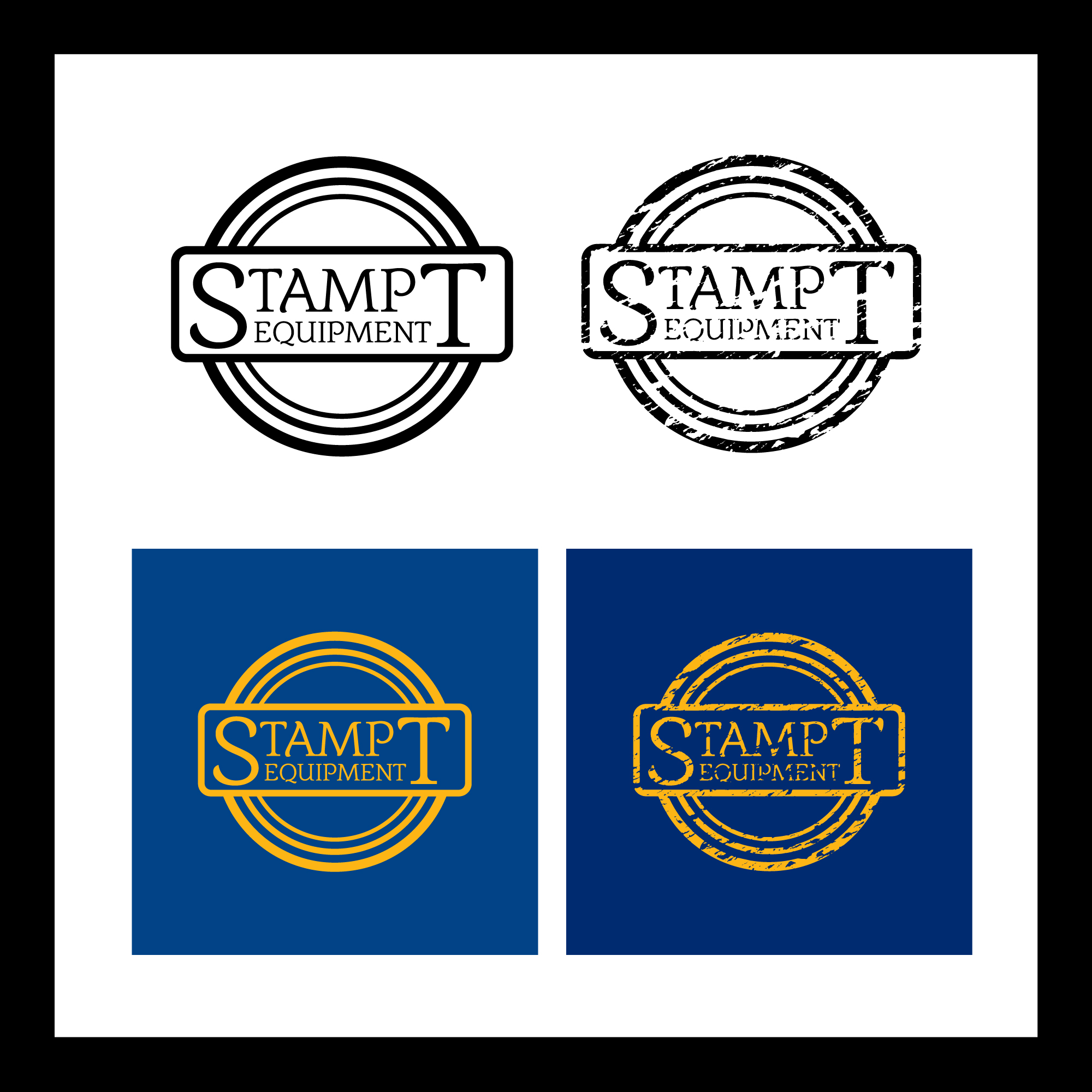 Logo Design by visual arts for StampT Equipment  | Design #30667698