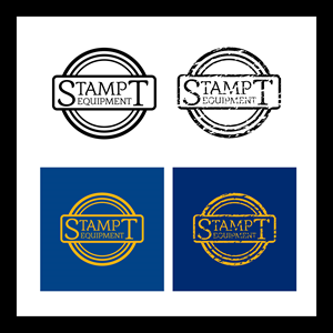 Logo Design by visual arts for StampT Equipment  | Design: #30667698