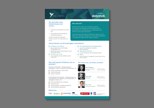 Flyer-Design von premnice für New Chapter Executive Search GmbH | Design: #30645321