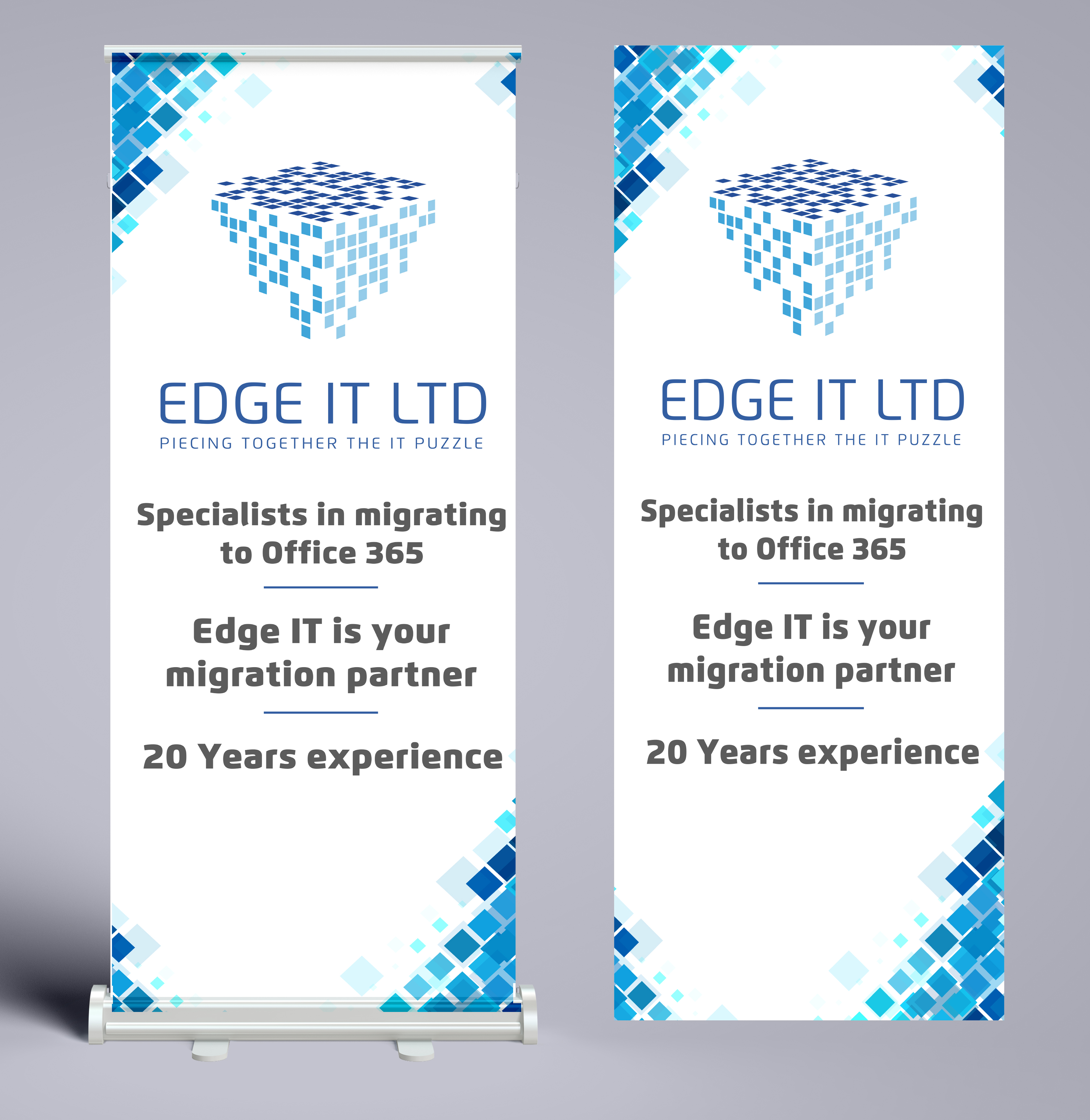 Signage Design by Bins for Edge IT Ltd | Design #30648360
