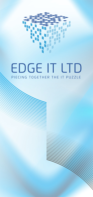 Diseño de Señalética por R063rt para Edge IT Ltd | Diseño: #30680747