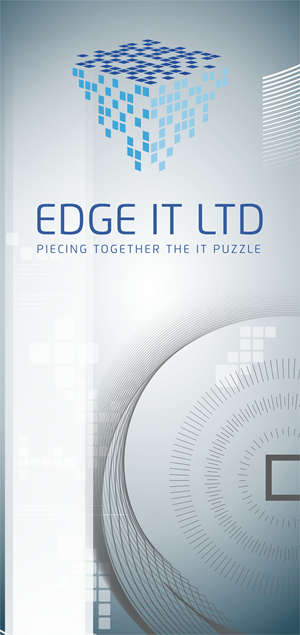 Diseño de Señalética por R063rt para Edge IT Ltd | Diseño: #30680748