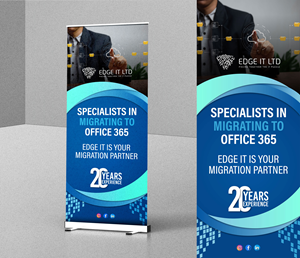 Signage Design by Impressive Solutions for Edge IT Ltd | Design: #30649201