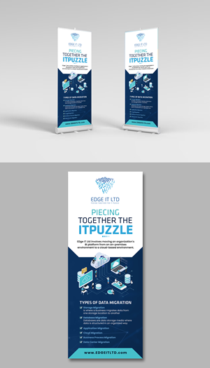 Diseño de Señalética por debdesign para Edge IT Ltd | Diseño: #30688355