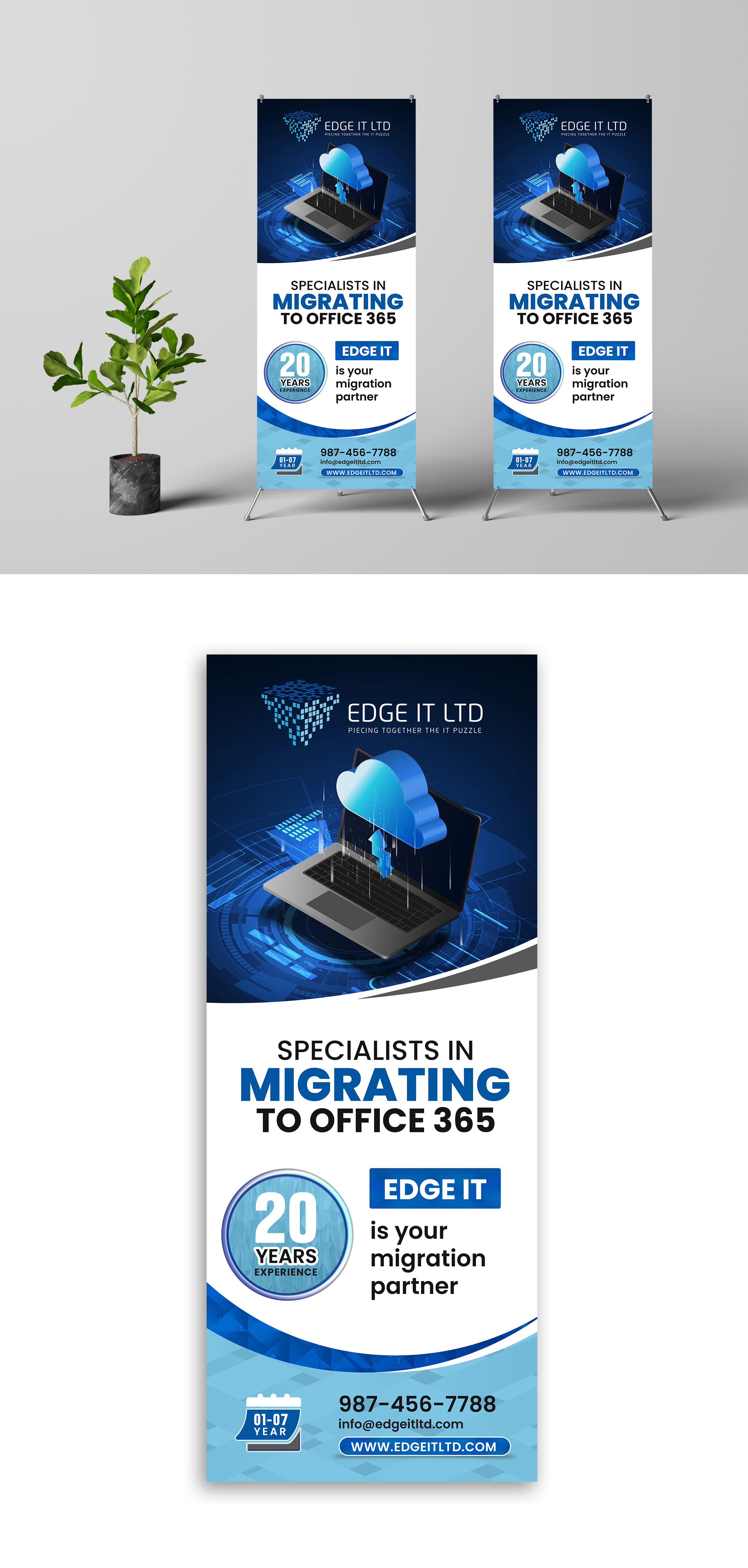 Signage Design by debdesign for Edge IT Ltd | Design #30690121