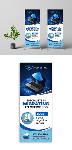 Diseño de Señalética por debdesign para Edge IT Ltd | Diseño: #30690121