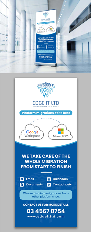 Diseño de Señalética por ecorokerz para Edge IT Ltd | Diseño: #30666663