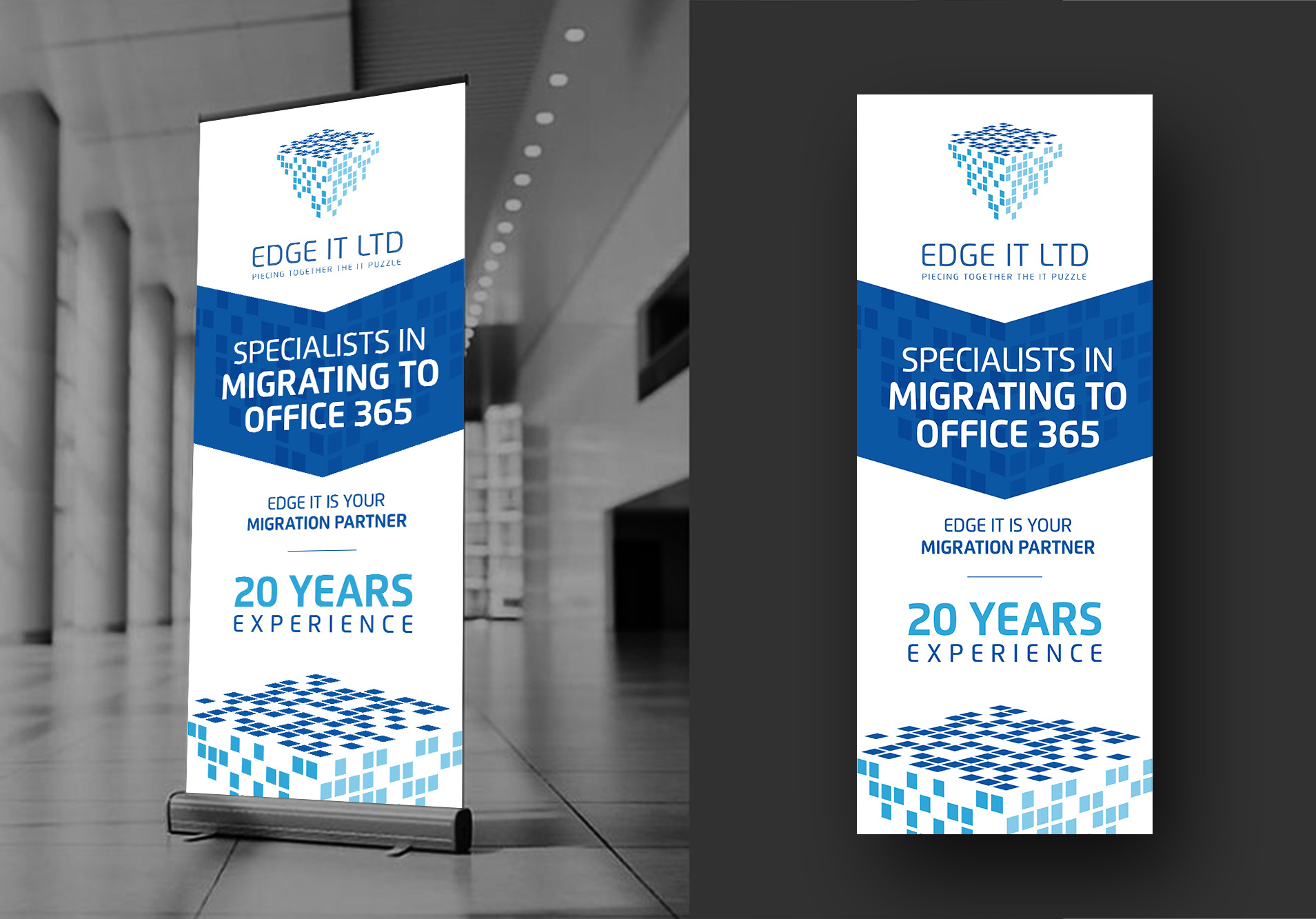 Diseño de Señalética por ARTOGRAPHY para Edge IT Ltd | Diseño #30662033