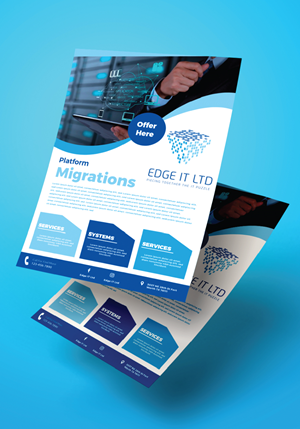 Design de Flyer par ShakiJav pour Edge IT Ltd | Design : #30658736