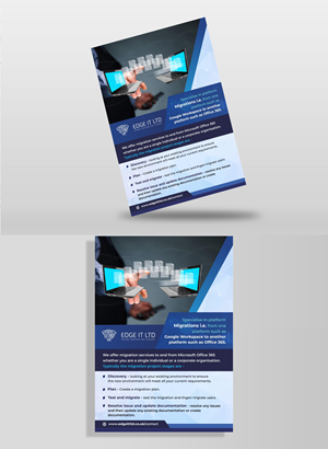 Flyer-Design von KreativeMadz für Edge IT Ltd | Design: #30674611